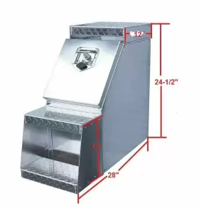 TB4DW2L AMER-COOLING Tool Box Step Semi