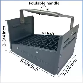 77-COMPARTMENT AMERICAN BUILT PRO Polyethylene Plumbing Caddy #2