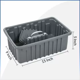 850033844627 AMERICAN BUILT PRO Tote Tray High Density Di #2