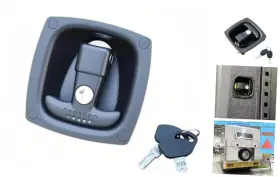 FC-01014 ANGRYLIFE Bed Toolbox Handle Lock Single Point Flush
