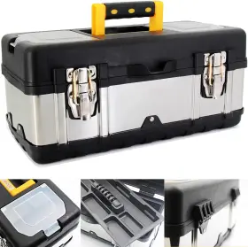 M221 ANYYION Tool Box Lockable Storage Steel Plasti