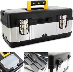 M221 ANYYION Tool Box Lockable Storage Steel Plasti