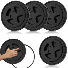 5GALLON-4-BK AODESTINY Gallon Lids Leak Seal