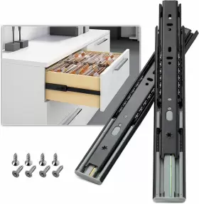 K1245 AOLISHENG Close Drawer Slides Rolled