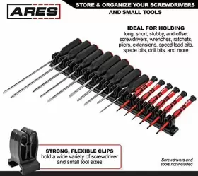 840129901624 ARES Tool Holder Rail Stores Up Scre #3