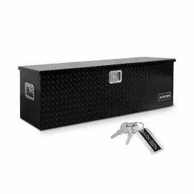 002-49TF-DP-BK ARKSEN Diamond Plate Tool Box Lock Keys Wat