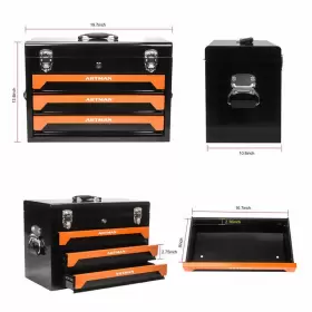 164555148638 ARTMAN Tool Box Set Lockable Cabinet Handle #2