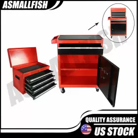 DD4150 ASMALLFISH Rolling Tool Box Organizer Chest Sliding