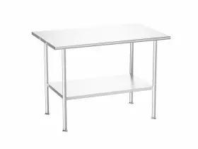 ATE212 ATELICF Steel Table Rounded Edges