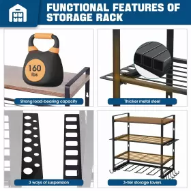 753557695518 ATPDDPEY Power Tool Organizer Drill Holder Wall #3