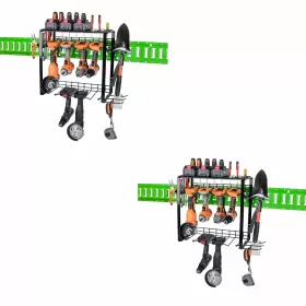 E8C-BK2 AUTOSWPOZO Track Power Tool Organizer Utility Storage