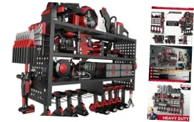 GJJ01 AXHZ Power Tool Organizer Wall Mount Garage Storage