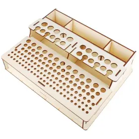 667797769079 BAENRCY Tool Holder Wooden Craft Organizer Wood