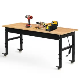 976391060364 BETTERHOOD Workbench Garage Rubber Wood Workst