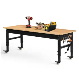 976391065659 BETTERHOOD Workbench Wheels Table