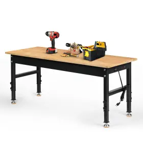 TLH011NL BETTERHOOD Workbench Rubber Wood Top Workstation