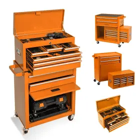616985563685 BIG LIGHTING DEALS High Tool Chest Rolling Box