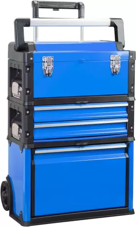 689739470911 BIG RED Stackable Rolling Tool Box Toolbox