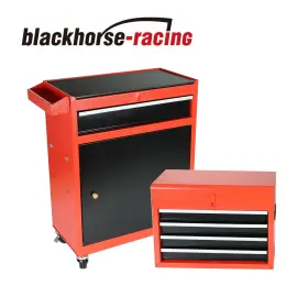 414307996913 BLACKHORSE-RACING Rolling Tool Box Organizer