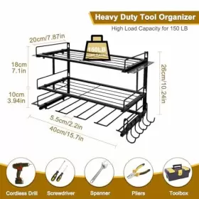 794502504530 BNNMKL Power Tool Organizer Wall Mount Layers #2