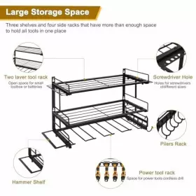 794502504530 BNNMKL Power Tool Organizer Wall Mount Layers #3