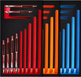 696597614128 BOKON Foam Wrench Organizer Ratcheting Tool Tray