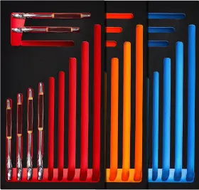 744110509663 BOKON Foam Wrench Organizer Ratcheting Tool Tray