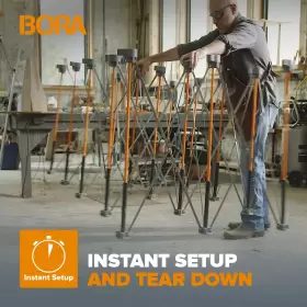 878258004664 BORA Centipede Stand Table Sawhorse #2