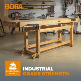 878258006637 BORA Workbench Set Workshop Mobility Swivel #3