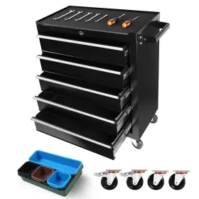 QVS7IGXBEIZNGDFEKTALIG7FW BOUPOWER Rolling Tool Box Drawers