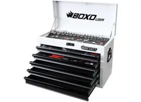 MOTOBX5-W BOXO Steel Toolbox Tool Set