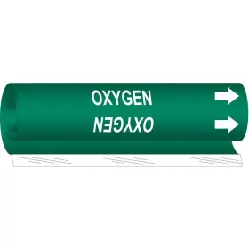 5735-I BRADY Pipe Marker Oxygen