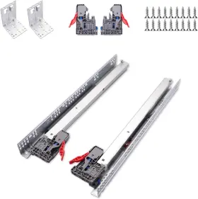 HIT-ME-18-6 BRAND Hitess Undermount Close Drawer Slides