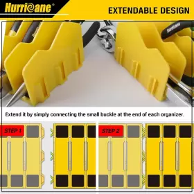 445049658677 ORGANIZER Pliers Rack Cutters Slip Rubber Base #3