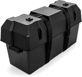 56497465198463219 DOUBLE Battery Box Car Boat Heavyduty