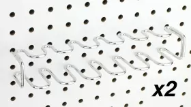 PSDH-C-2 AND Rightarrange Pegboard Tool Organizers Holder #2