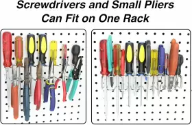 PSDH-C-2 AND Rightarrange Pegboard Tool Organizers Holder #3