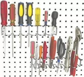 PSDH-C-2 AND Rightarrange Pegboard Tool Organizers Holder