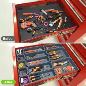 445041431483 BRANDED01 Pack Tool Box Organizer Tray Dividers #2