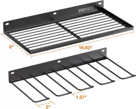 696579529396 BSSOYAMM Power Tool Organizer Storage Wall Mount #3