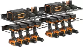 696579529396 BSSOYAMM Power Tool Organizer Storage Wall Mount