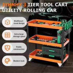 68924 ROLLING Tool Mechanic Pegboard Lockable Kit #2