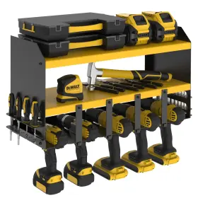 E0B20 BULL-TECH Power Tool Organizer Drill Holder Wall Mount #2