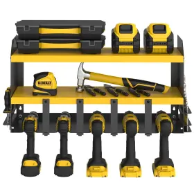 E0B20 BULL-TECH Power Tool Organizer Drill Holder Wall Mount