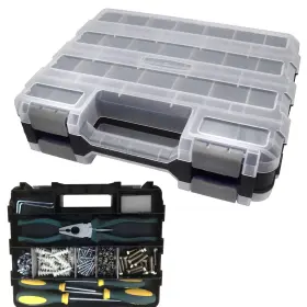 725388189467 BUSY-CORNER Double Tool Box Organizer Storage