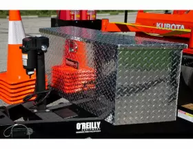 1701385 BUYERS PRODUCTS Diamond Tread Trailer Tongue Box