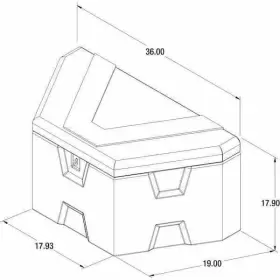 724920066549 BUYERS PRODUCTS COMPANY Trailer Tongue Tool Box #2