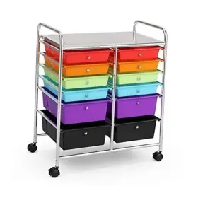 BC-0205-US BYROCE Drawers Rolling Storage Tool Organizer