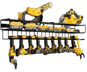 680660125468 C2M Floating Tool Shelf Organizer Wall Garage