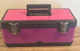 PB20PTB CALA INDUSTRIES Pink Box Steel Toolbox Organizer Tray